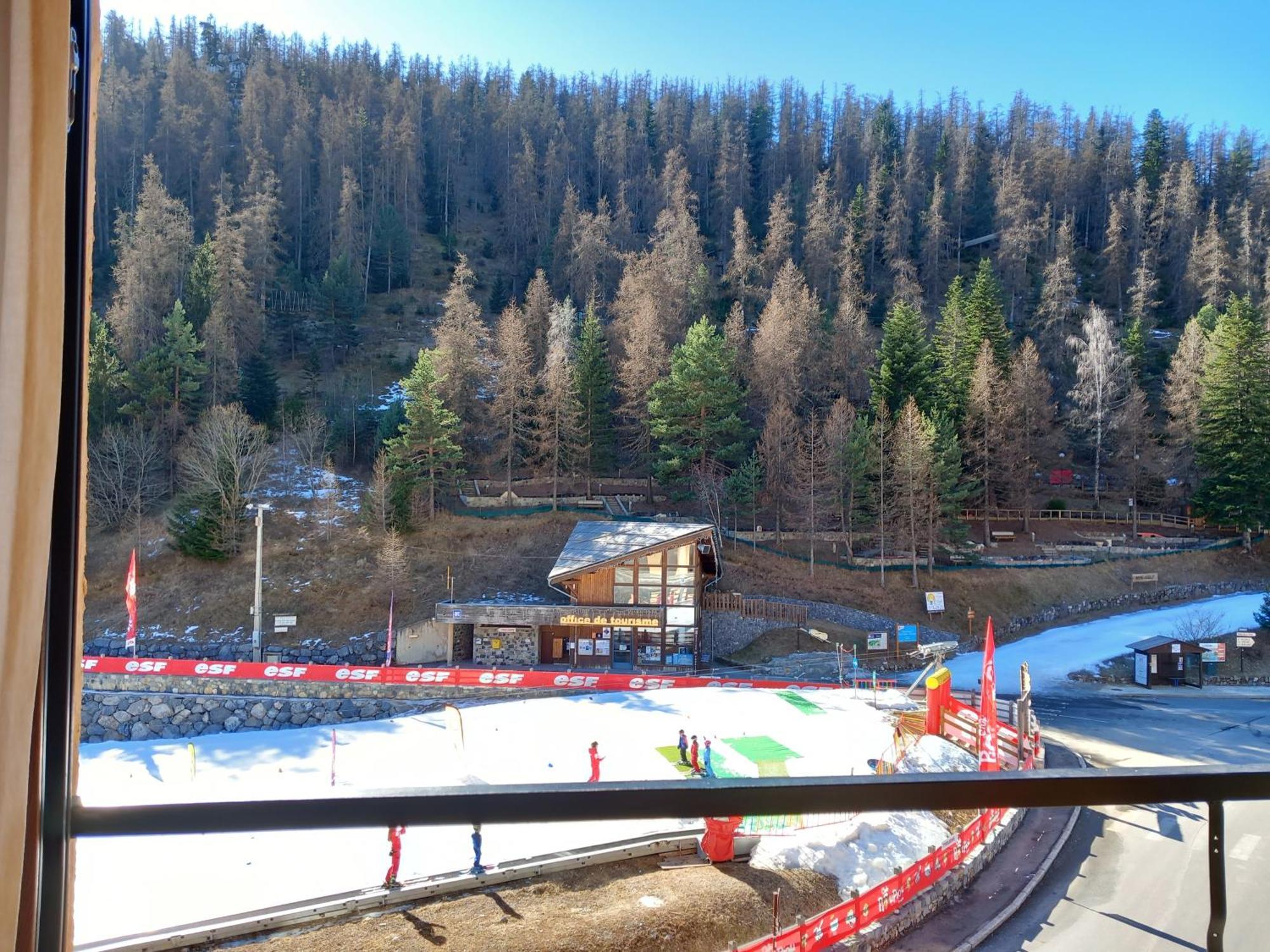 Tres Agreable 2 Pieces Au Pied Des Pistes Daire Valdeblore Dış mekan fotoğraf